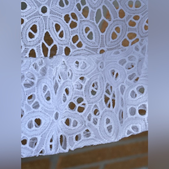 MICHELLE FARMER COLLABORATE LACE WIDE LEG PANTS SIZE 6 - Picture 6 of 9